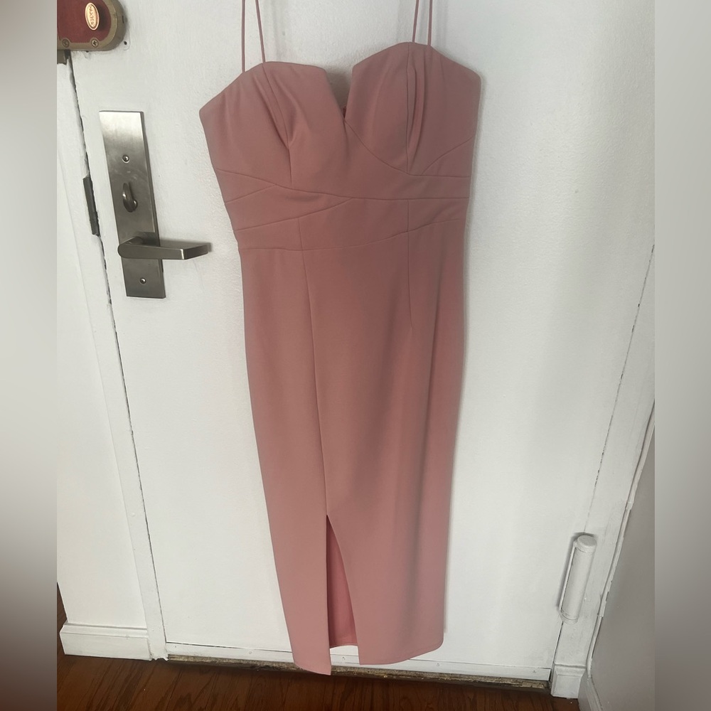 Perfect condition Bariano pale pink dress size medium